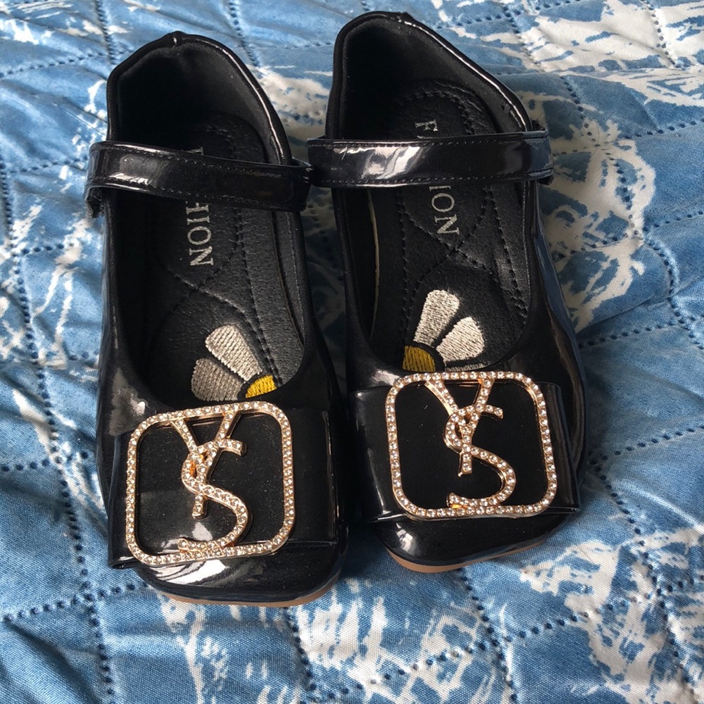 Black Children’s Dress Shoes